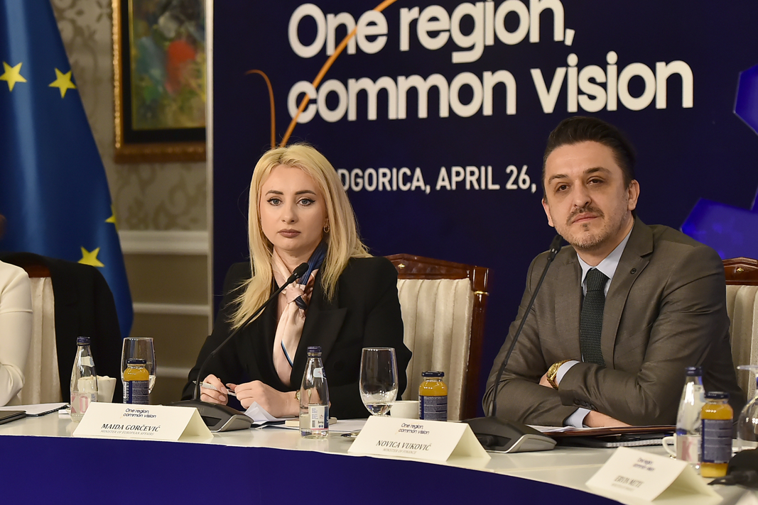 Maida Gorčević i Novica Vuković (Foto: Vlada Crne Gore)