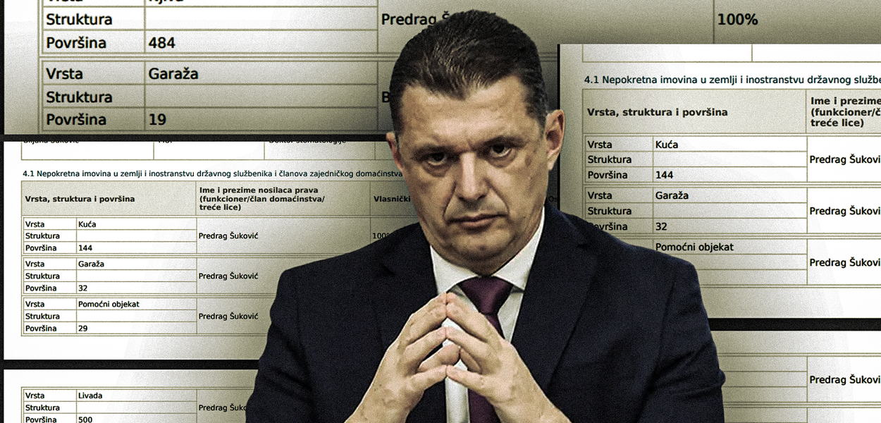 NOTHING (UN)CLEAR: Predrag Šuković, Head of the Special Police Department (Foto: Illustration: Balša Pavićević)