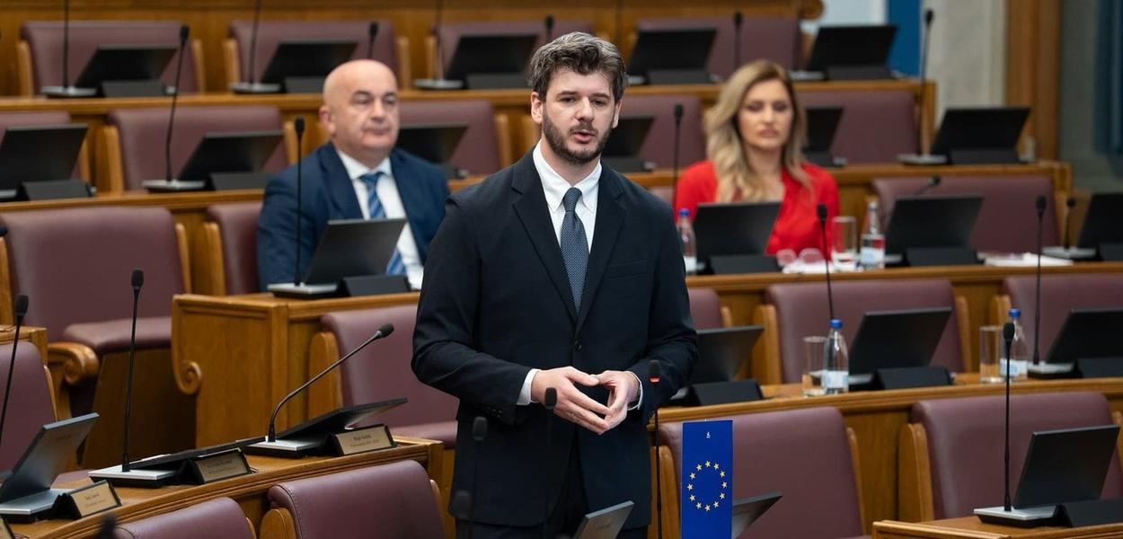 Vasilije Čarapić (Foto: Skupština Crne Gore)