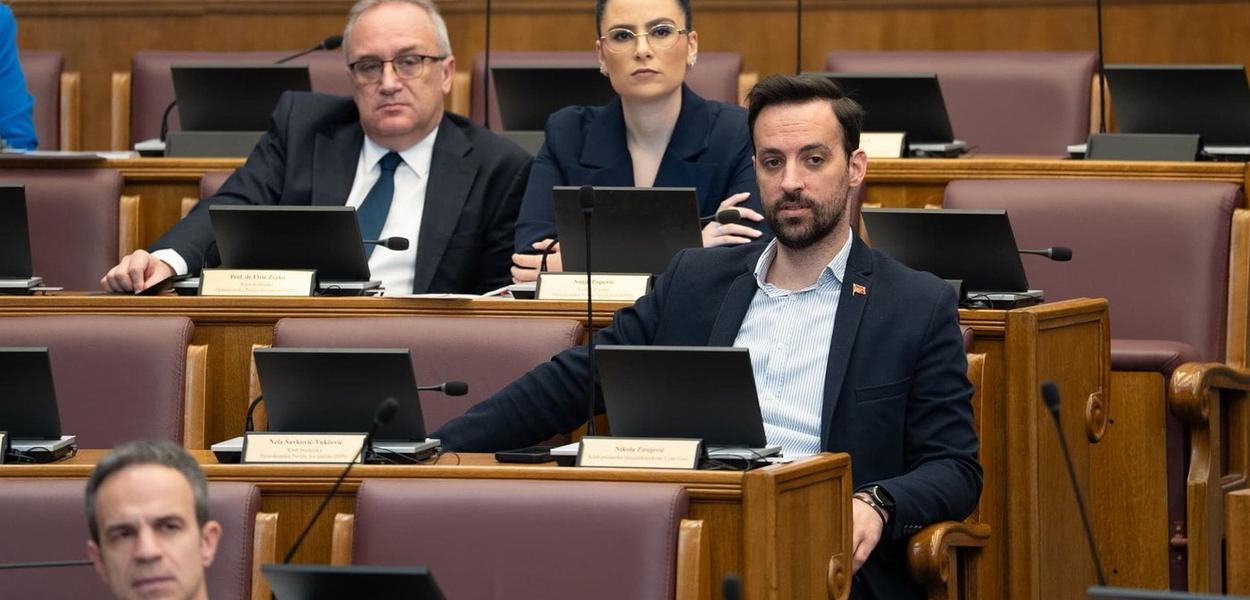 Nikola Zirojević (Foto: Skupština Crne Gore)