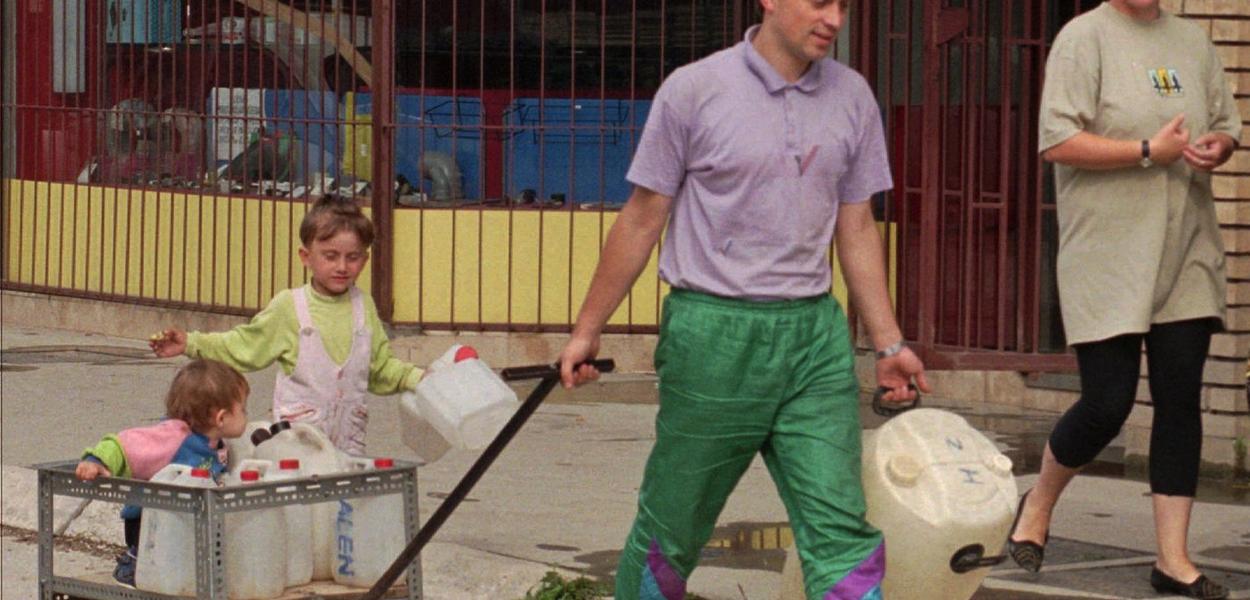 Sarajevo, avgust 1995. (Foto: AP Photo/Rikard Larma)