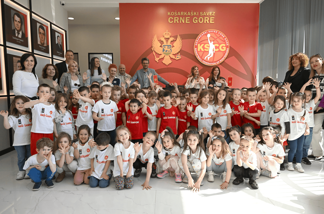 Mališani iz vrtića "Ljubica Popović" u posjeti KSCG