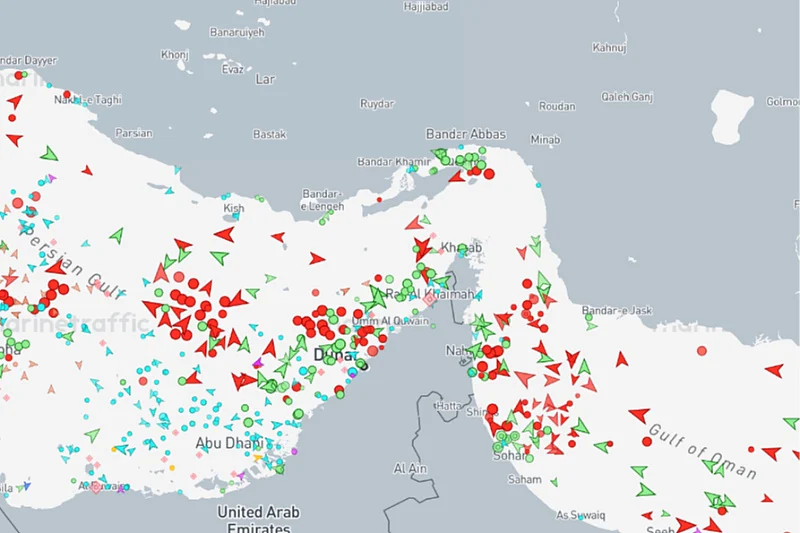 Stanje u Hormuškom moreuzu (Foto: Mapa: CTGN)