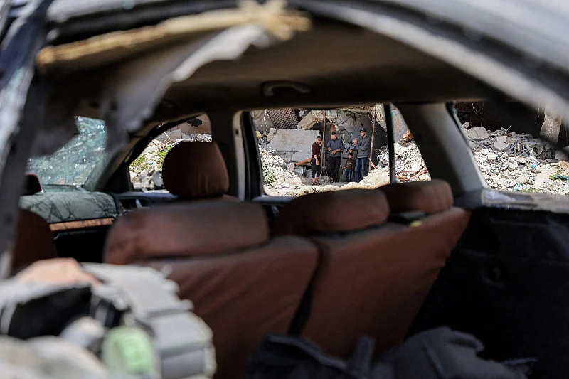 Napad se dogodio u ponedjeljak u području izbjegličkog kampa Maghaz (Foto: Rojters)