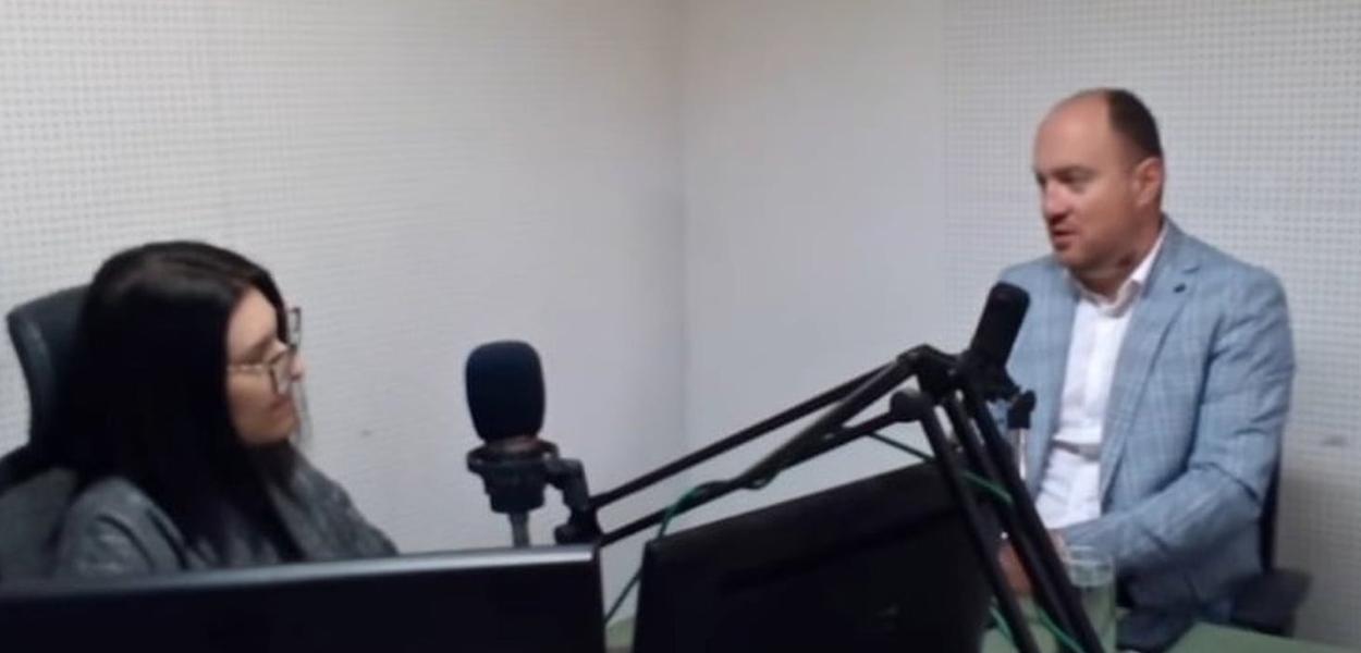 Stanić u "Drugačijoj radio vezi" (Foto: Antena M)