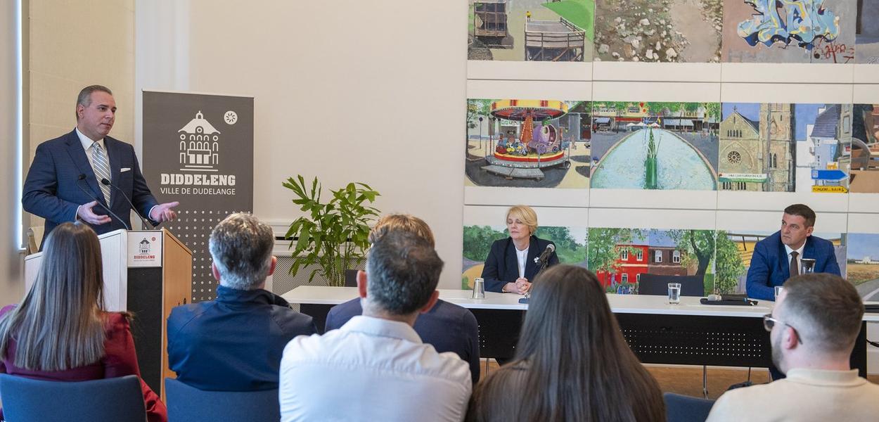 Ivanović u Luksemburgu (Foto: Vlada Crne Gore)