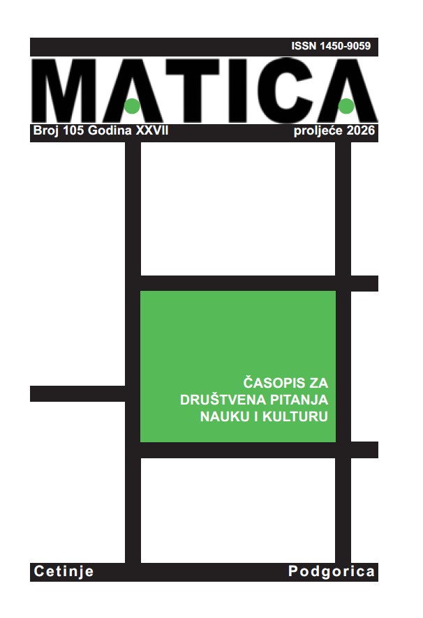 (Foto: Matica crnogorska)