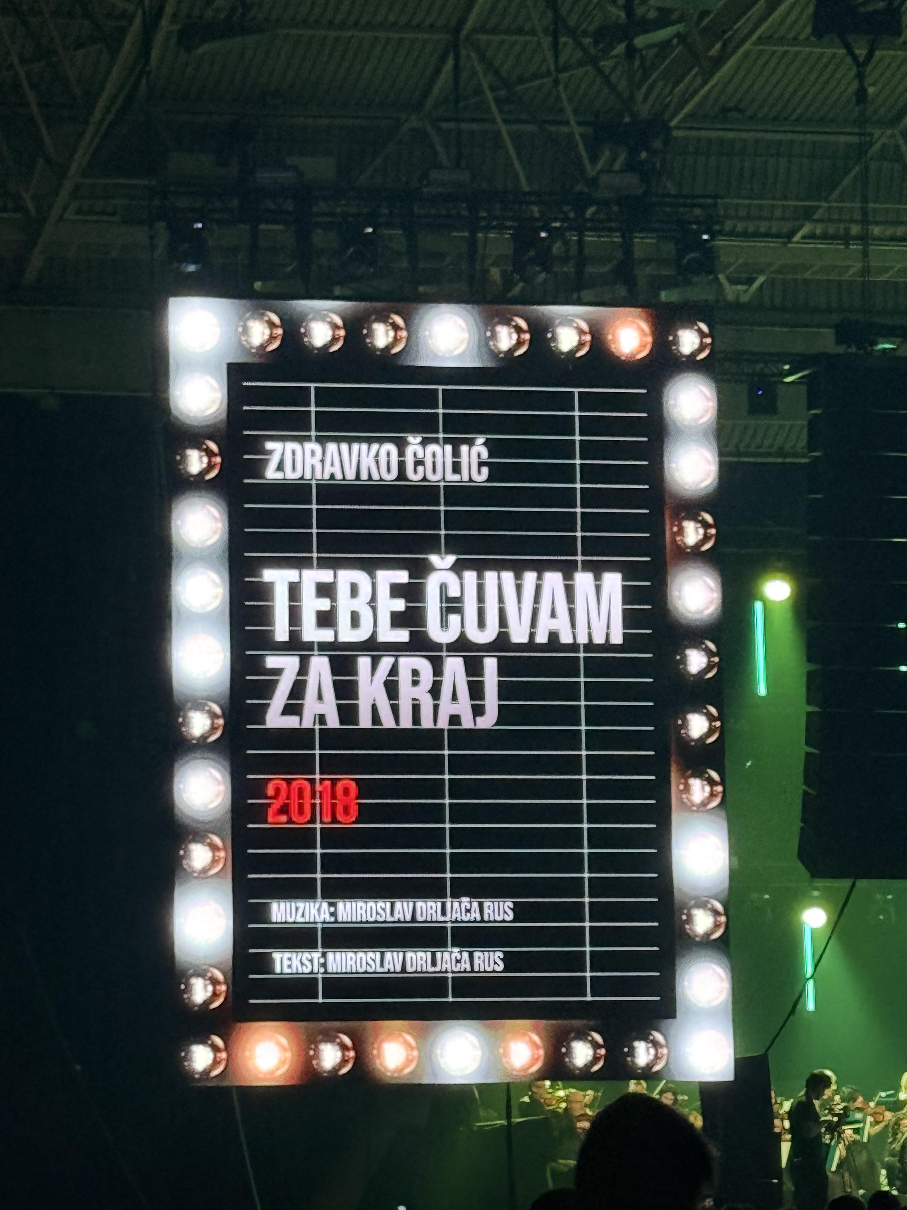 Koncert Zdravka Čolića