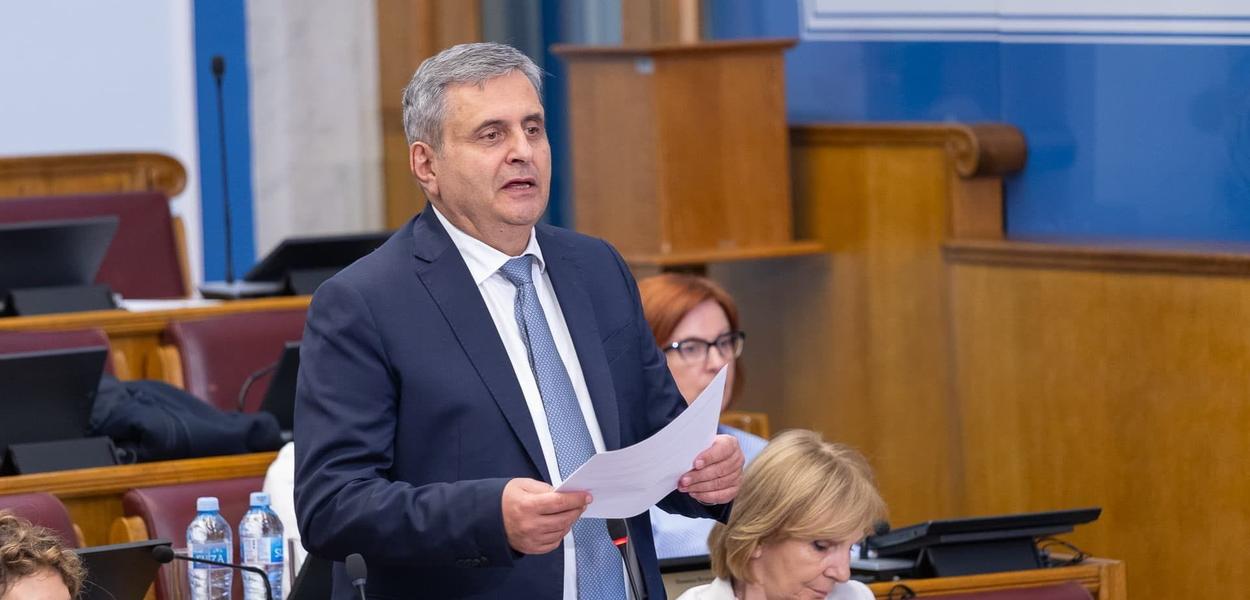 Slaven Radunović (Foto: Skupština Crne Gore)
