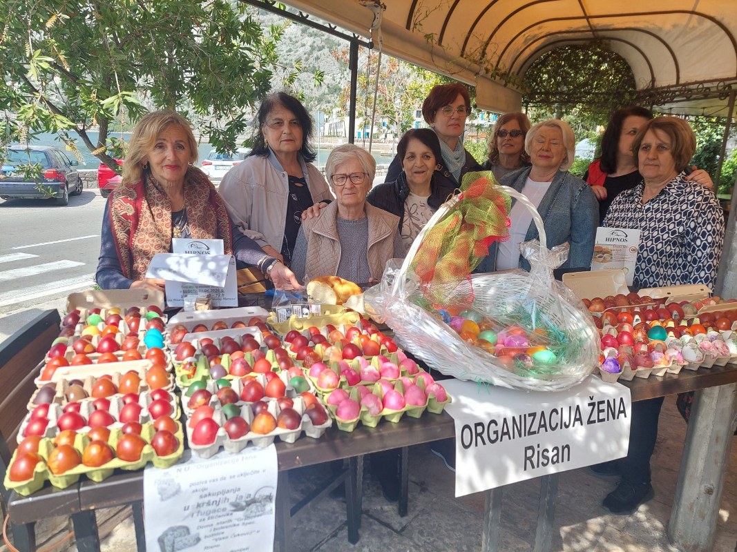 Sa akcije u Kotoru (Foto: Radio Kotor)