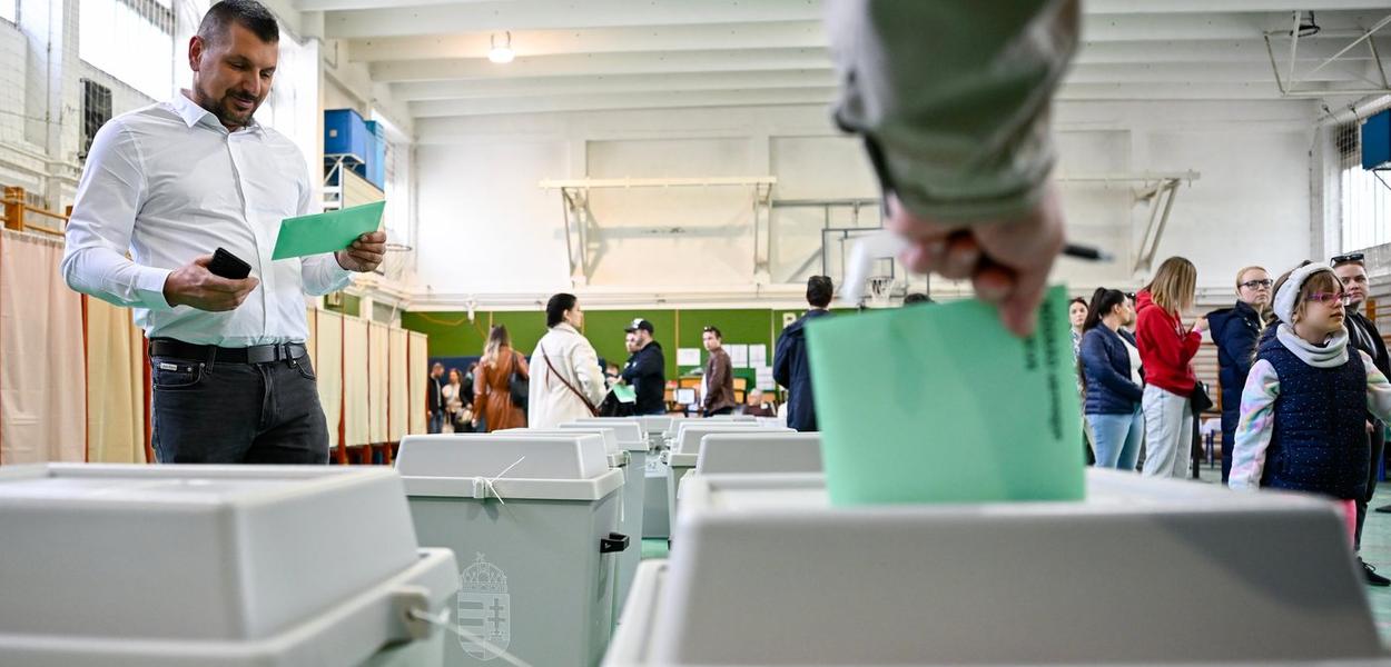 Mađarska, parlamentarni izbori, 12. april 2026. (Foto: AP Photo/Denes Erdos)