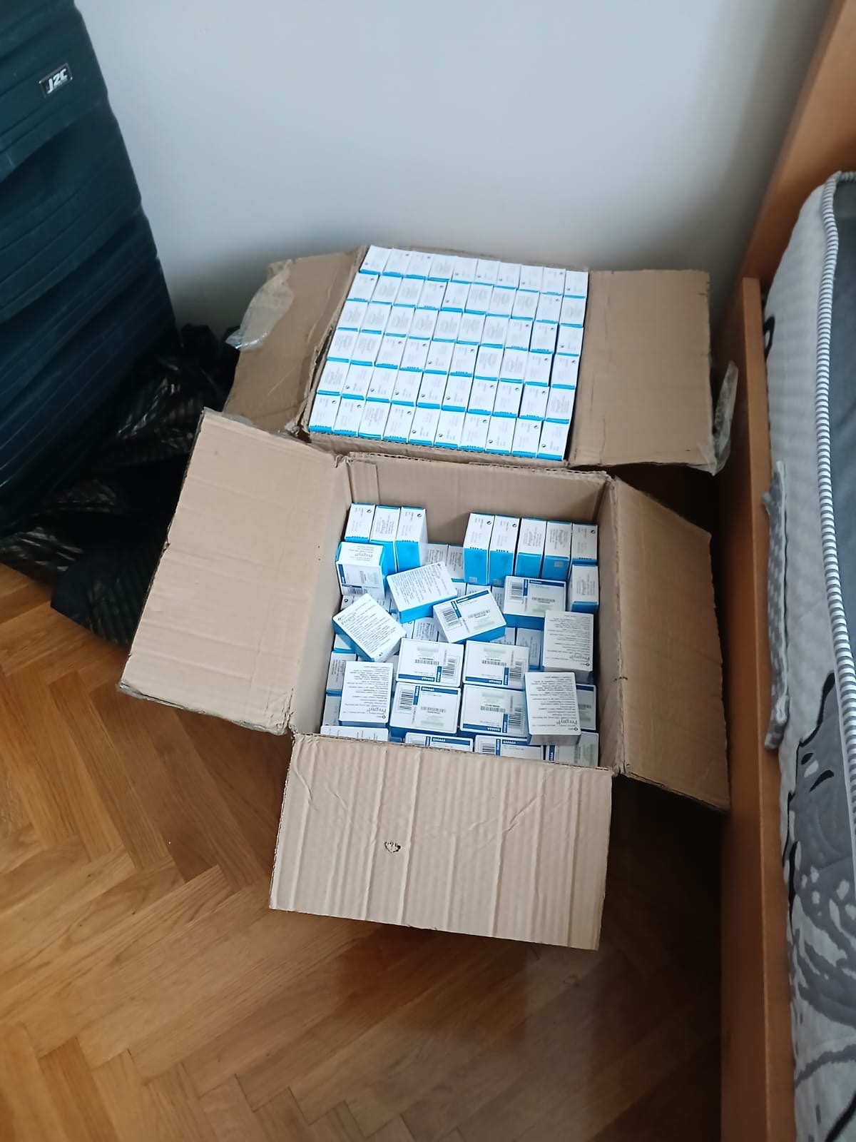 Dio pronađenih ljekova (Foto: Uprava policije)