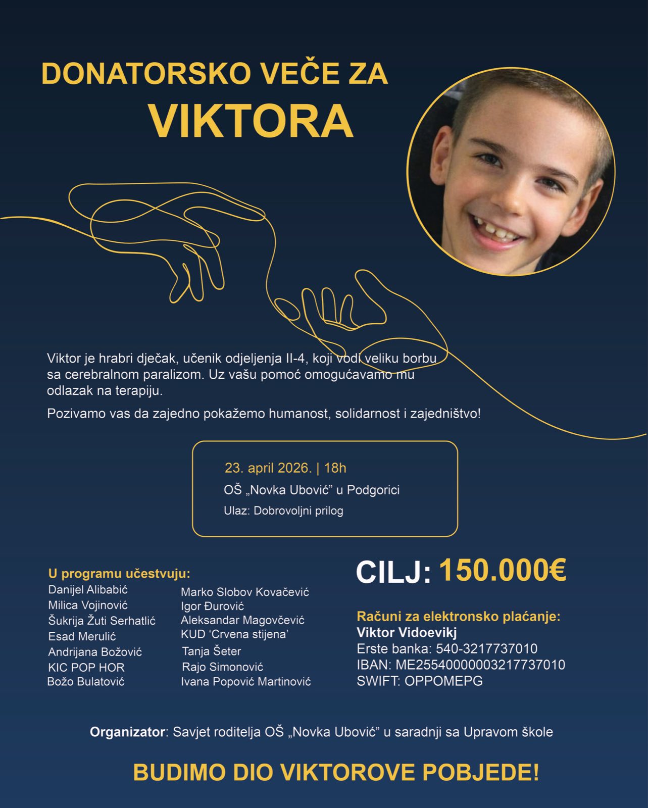 Budimo dio Viktorove pobjede