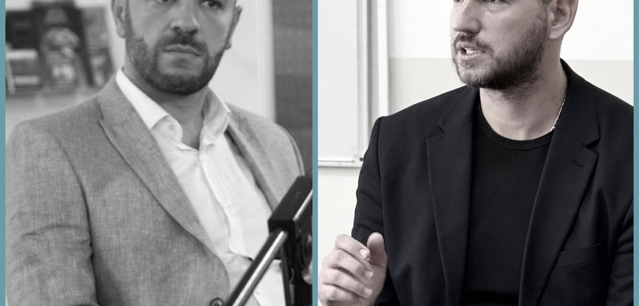 Srđa Martinović i Dušan Medin