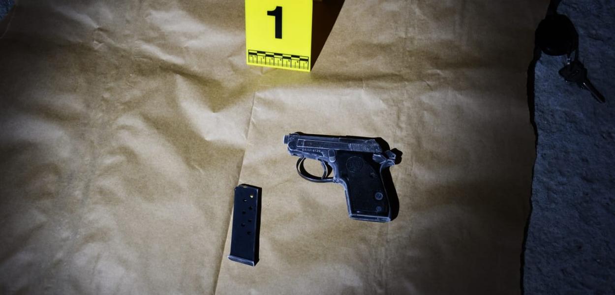 Zapljenjeno oružje (Foto: Uprava policije)