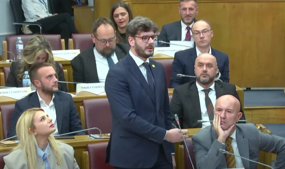 ŠTO JE BILA PREPORUKA ZA POSLANOČKU FUNKCIJU: Vasilije Čarapić (Foto: Skupština Crne Gore)