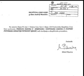 prijedlog zakona za petroviće