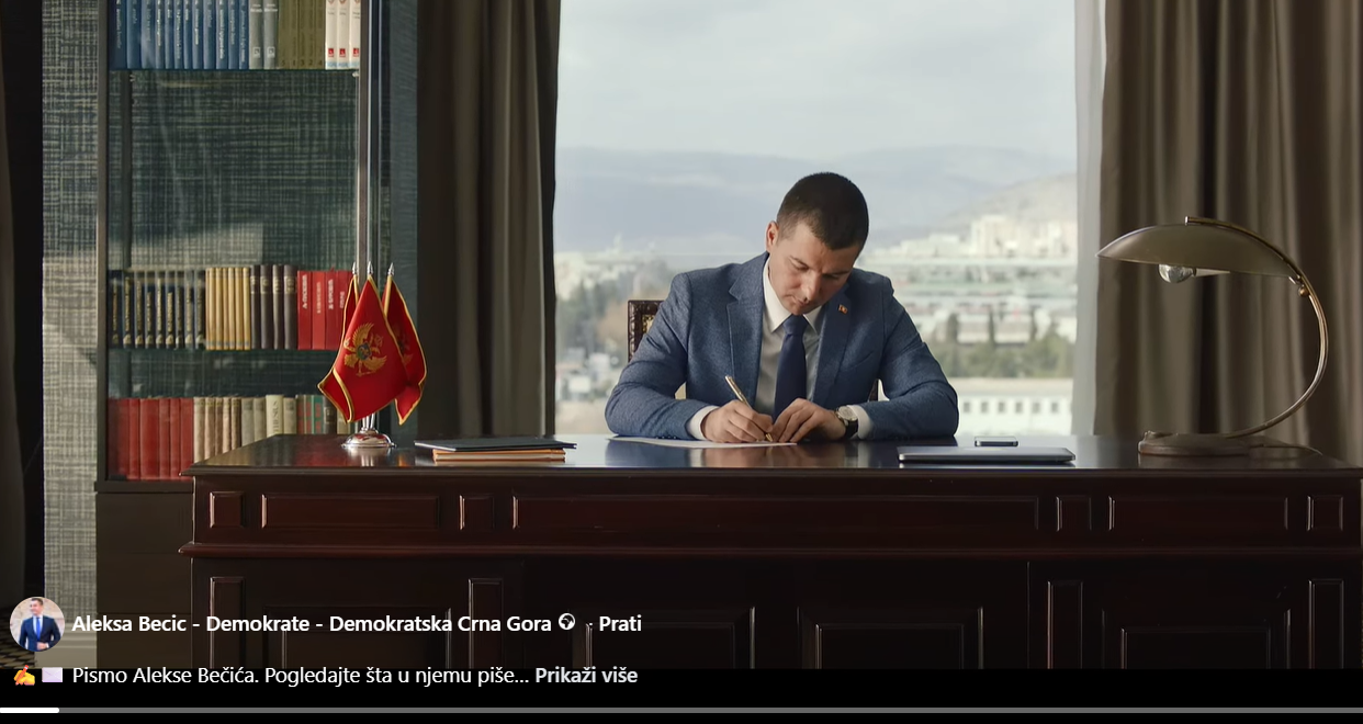 PATETIKA POLITIKE: Insert iz Bečićevog ,,obraćanja" nerođenom djetetu i tirade o časti i obrazu