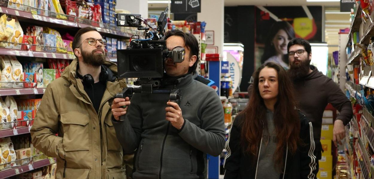 Ekipa na setu filma (Foto: Filmski centar Crne Gore)