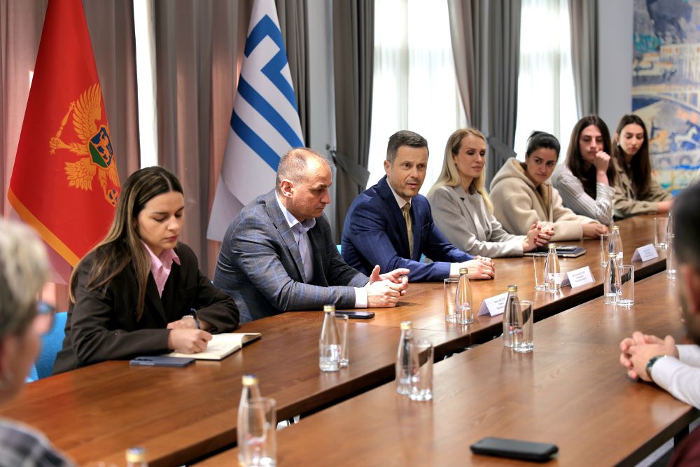 Mujović upriličio prijem ŽKK Budućnost Bemax