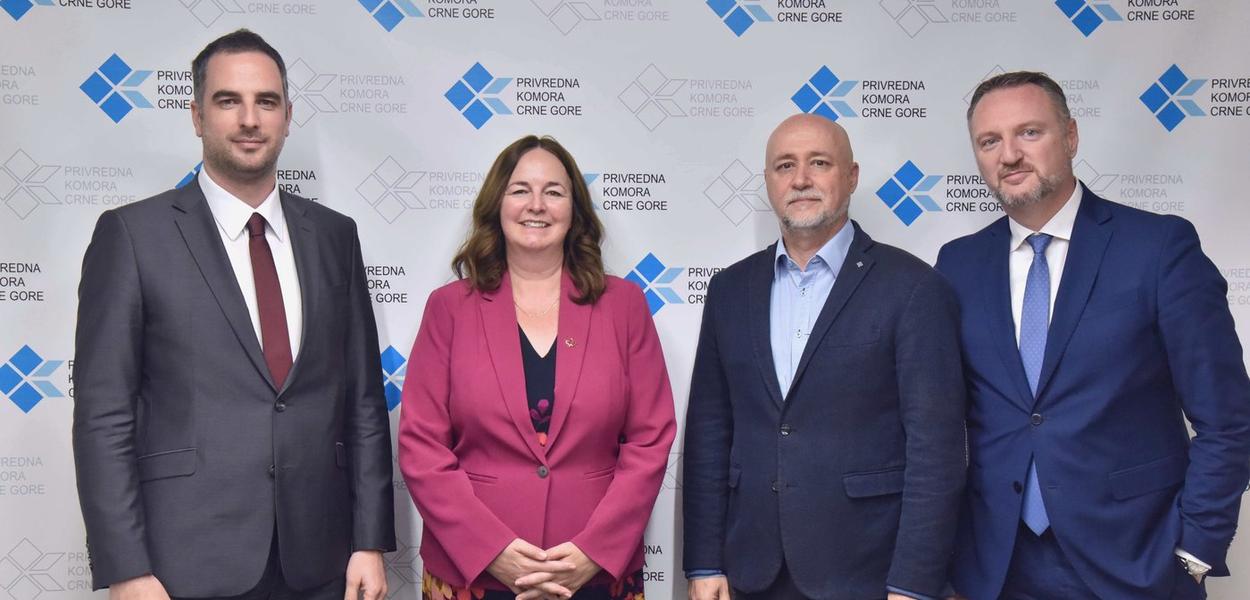 Posjeta ambasadorke Kanade PKCG-u (Foto: Privredna komora Crne Gore)