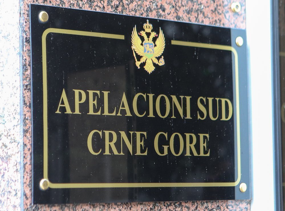 DVIJE RAZLITE ODLUKE U ISTOM PREDMETU: Apelacioni sud Crne Gore
