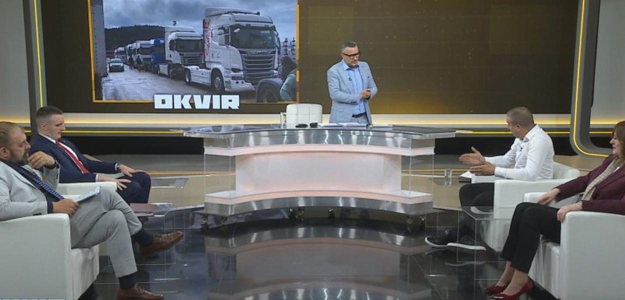 Iz emisije "Okvir" (Foto: RTCG)