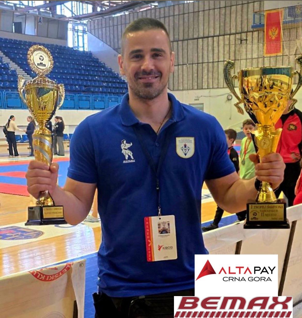 Trener Stefan Karadžić