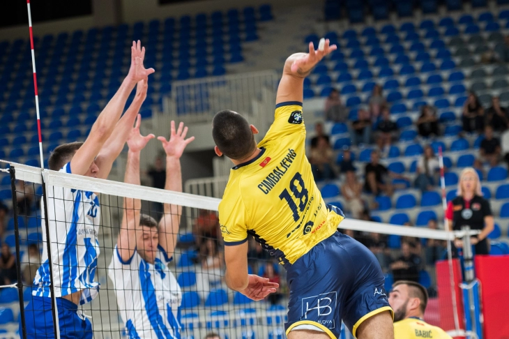 Odbojkaši Budve i Budućnosti (Foto: OSCG)