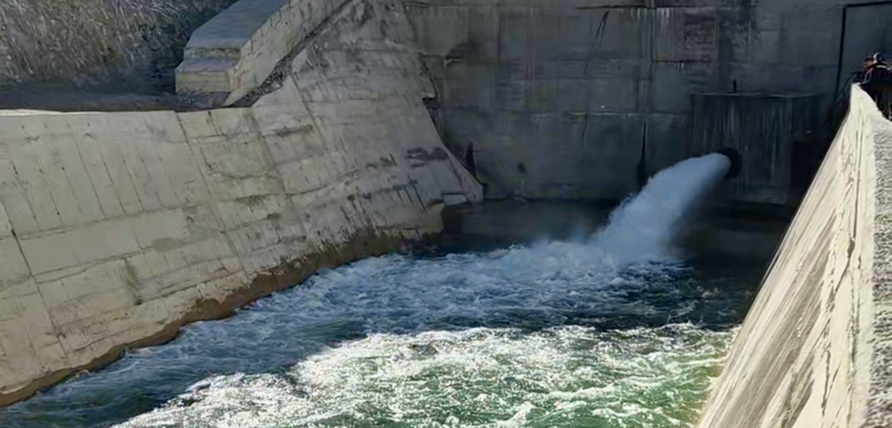 Ćehotina u novom koritu (Foto: Rudnik uglja Pljevlja)