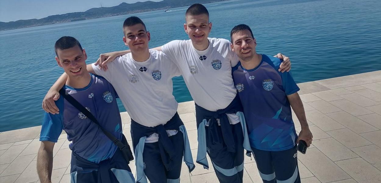 Plivači podgoričkog kluba Mako (Foto: Paraolimpijski komitet Crne Gore)