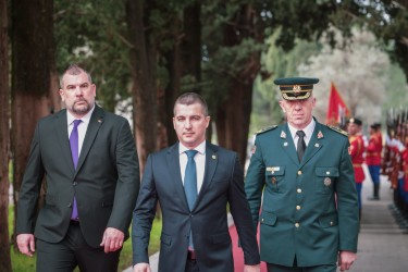 Dragan Krapović, Aleksa Bečić and Miodrag Vuksanović