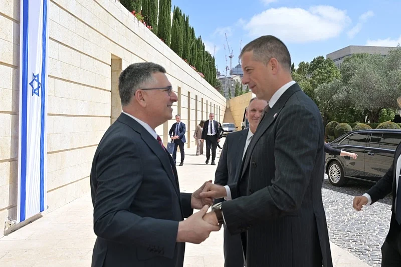 Gideon Sar i Marko Đurić (Foto: Gideon Sa'arX)