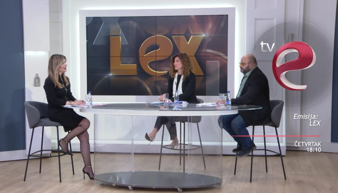 Iz emisije Lex (Foto: TV E - stop kadar)