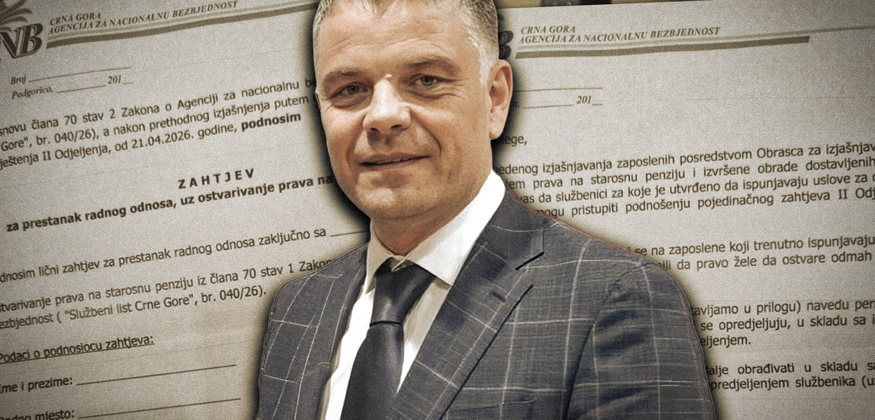 TAJNI POSLOVI U TAJNOJ SLUŽBI: Ivica Janović, direktor Agencije za nacionalnu bezbjednost (Foto: Ilustracija: Balša PAVIĆEVIĆ)