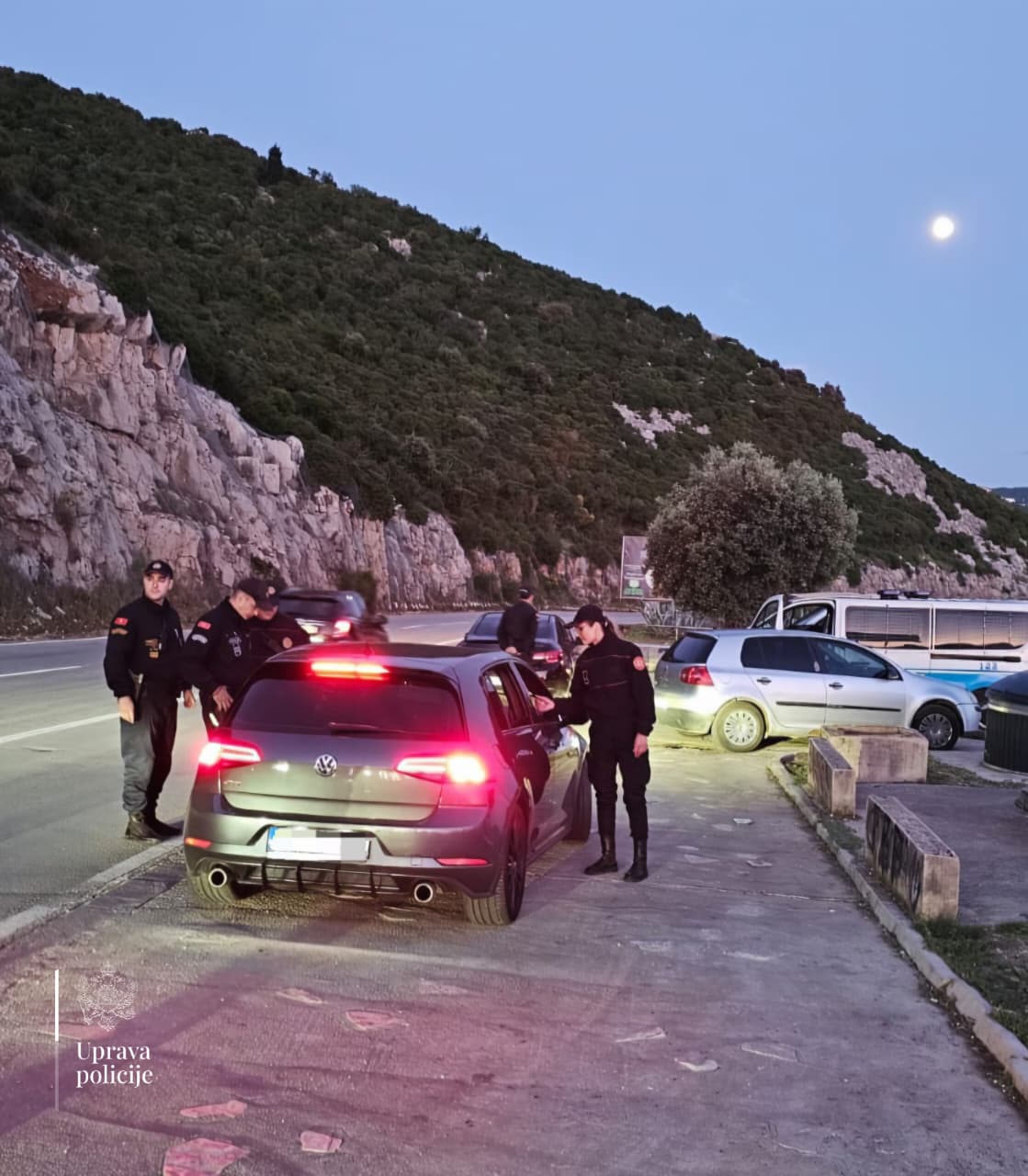 Tokom kontrole na jugu države (Foto: Uprava policije)