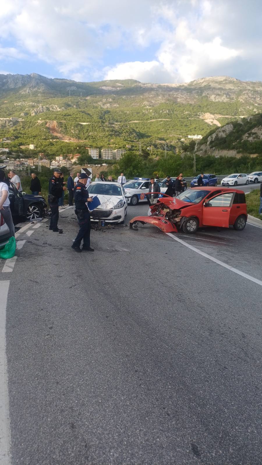 Sa mjesta saobraćajne nezgode (Foto: Patrola/Viber)