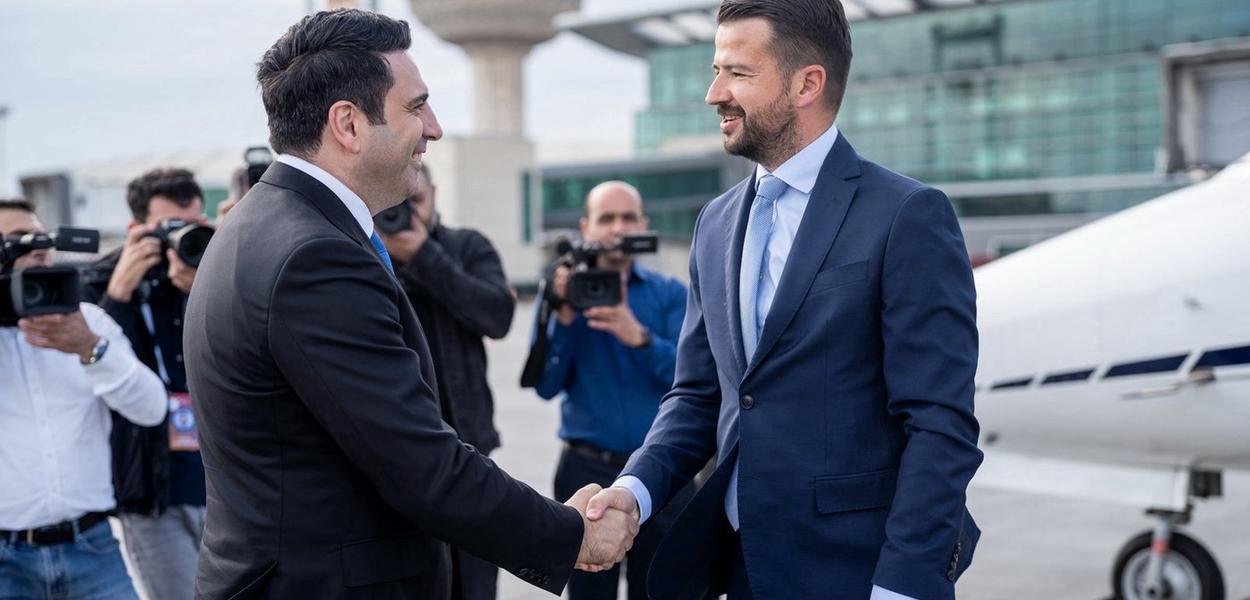 Simonjan i Milatović (Foto: Kabinet predsjednika Crne Gore/X)