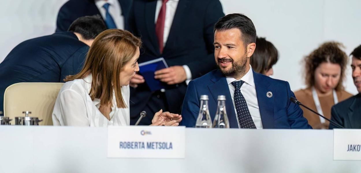 Milatović i Metsola  (Foto: Predsjednik Crne Gore )