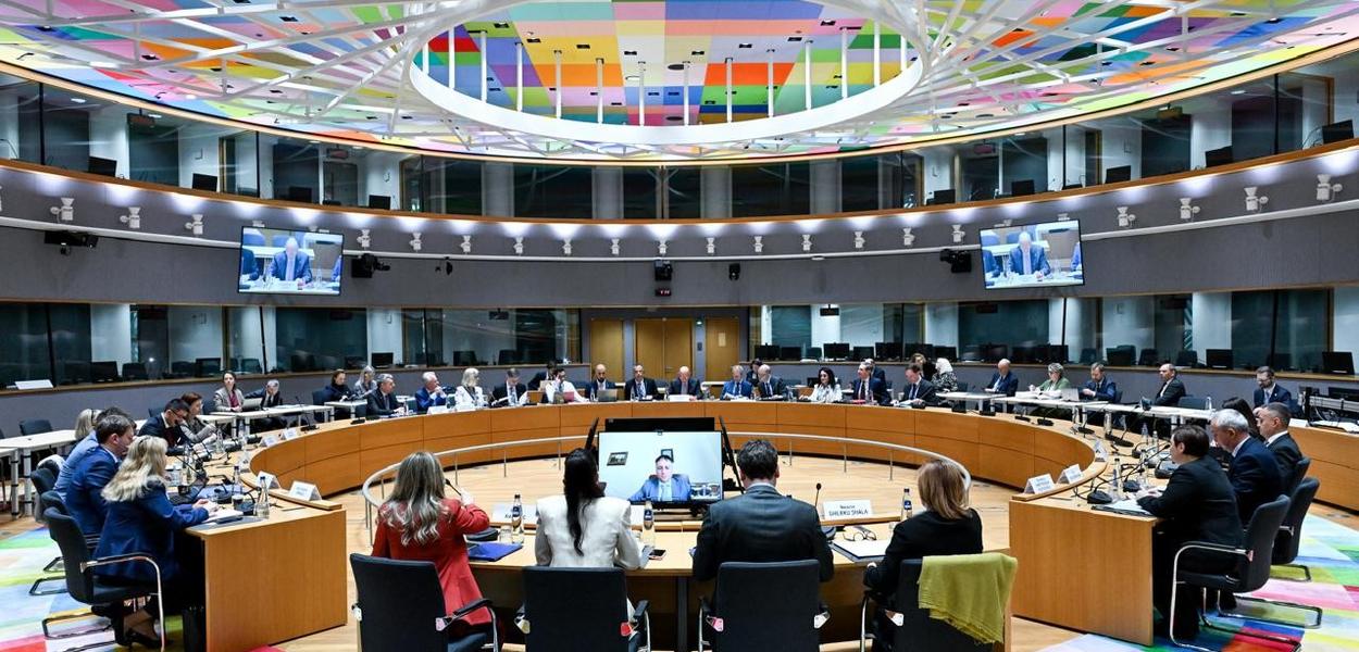 Sa ekonomskog i finansijskog dijaloga sa Evropskom unijom u Briselu (Foto: CBCG)