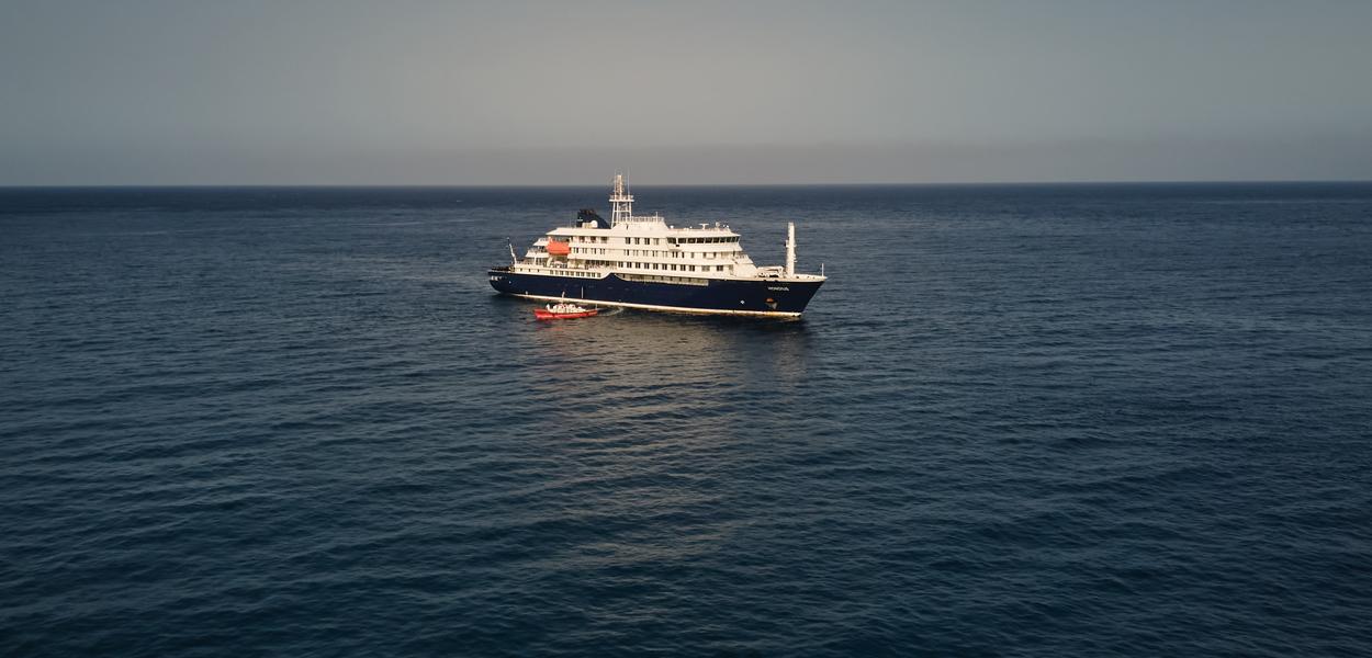 MV Hondius (Foto: AP/Arilson Almeida)