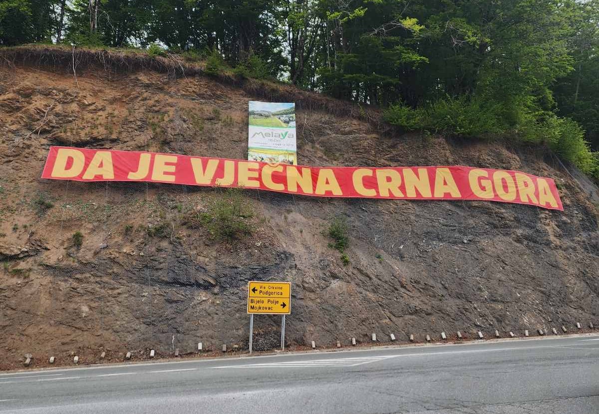 HOĆE LI TRANSPARENT ,,BITI VJEČAN": Popravljena parola na brdu iznad Kolašina