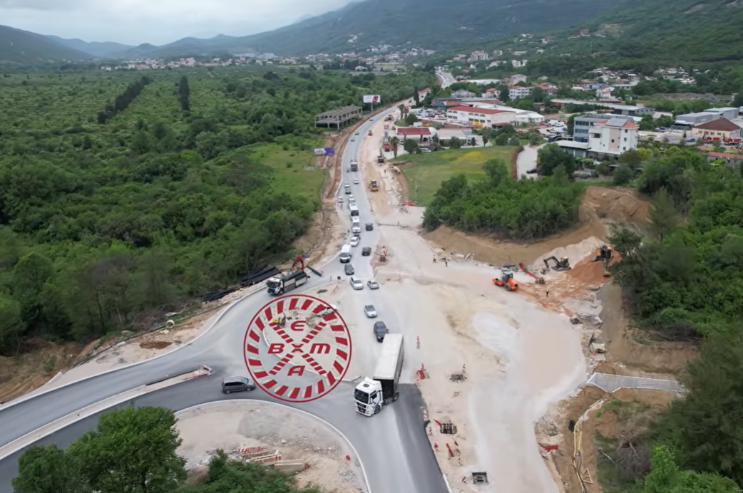 Bulevar Tivat - Jaz (Foto: screenshot)