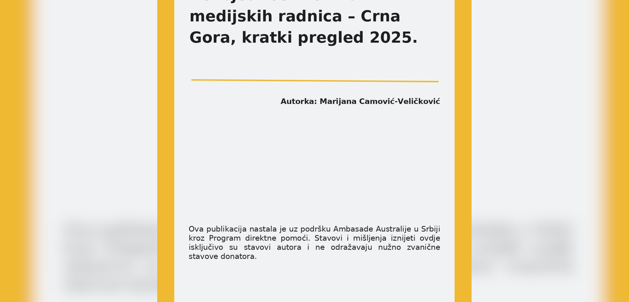 Foto: Sindikat medija