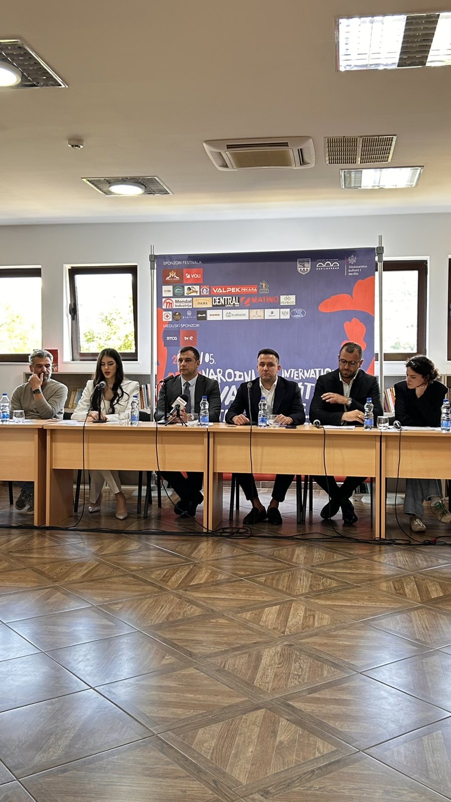 Sa konferencije za medije (Foto: Festival pozorišta za djecu)