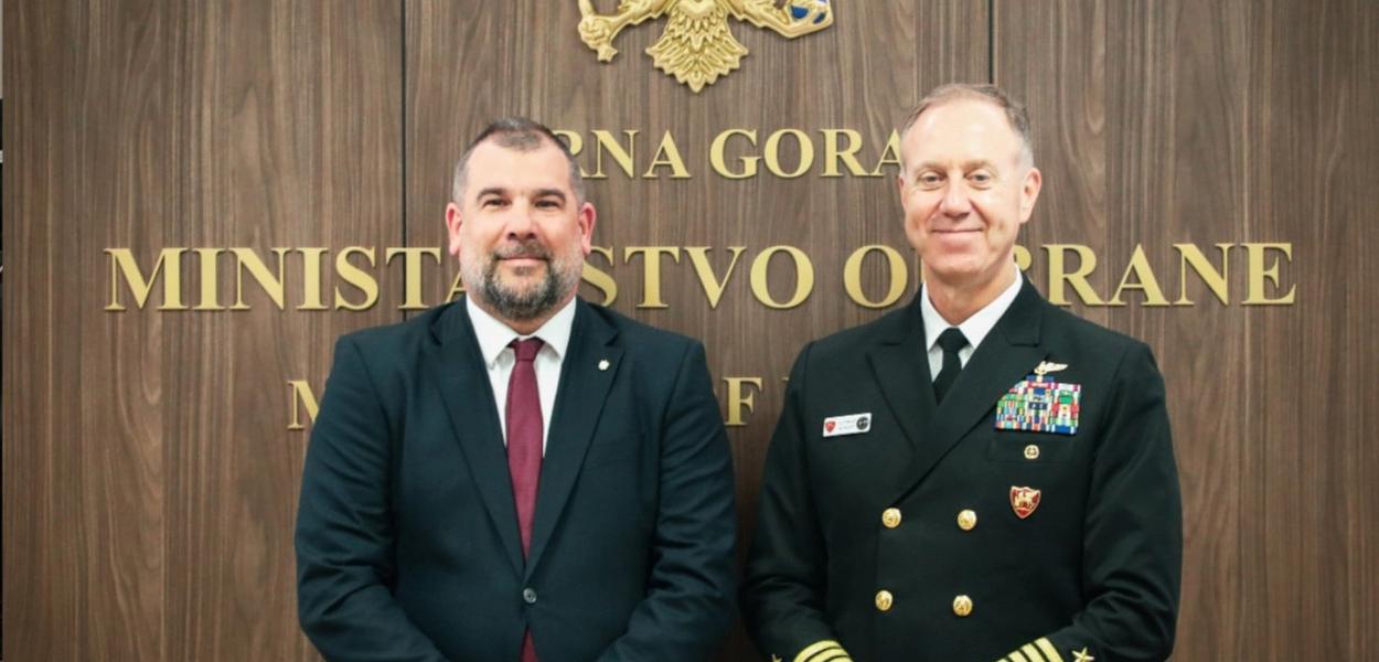 Krapović i Vajtkof (Foto: Ministarstvo odbrane)