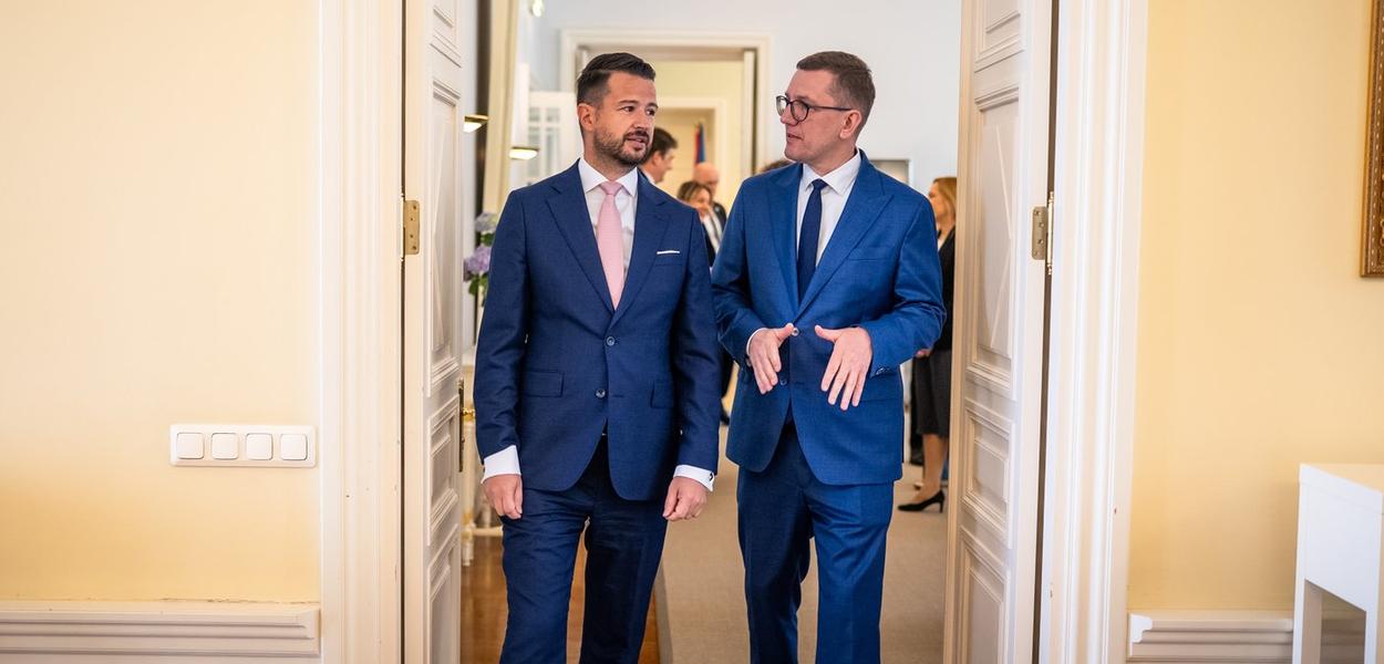 Milatović i Mihal (Foto: Kabinet predsjednika Crne Gore)