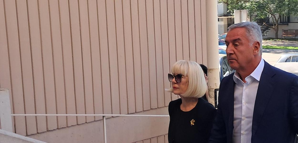 Ana i Milo Đukanović (Foto: Portal ETV)
