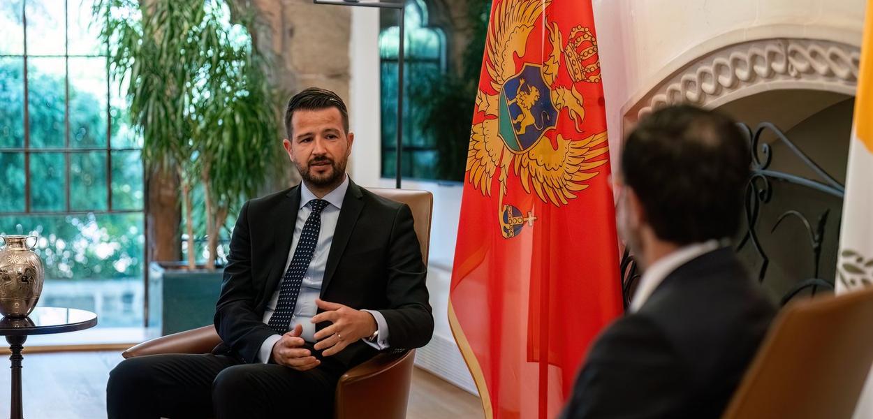 Milatović na Kipru (Foto: Kabinet predsjednika Crne Gore)