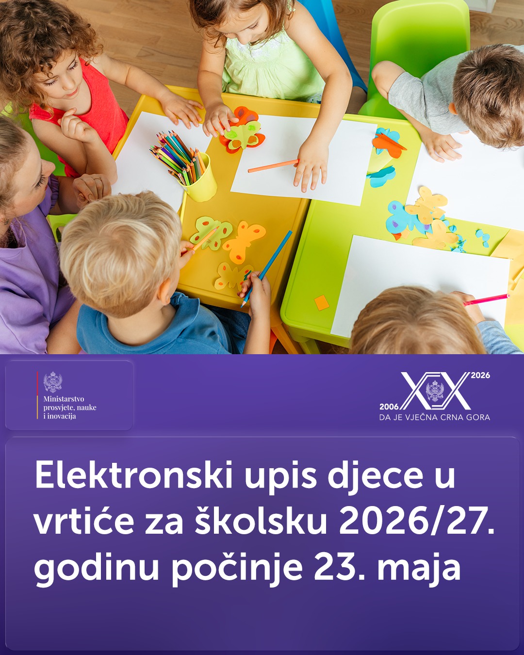 Upis u vrtić (Foto: MPNI)